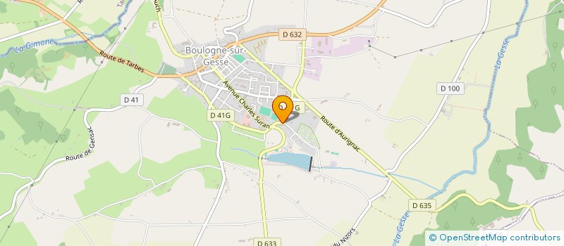 localisation de l'entreprise MADAME PATRICIA CARATY à BOULOGNE-SUR-GESSE