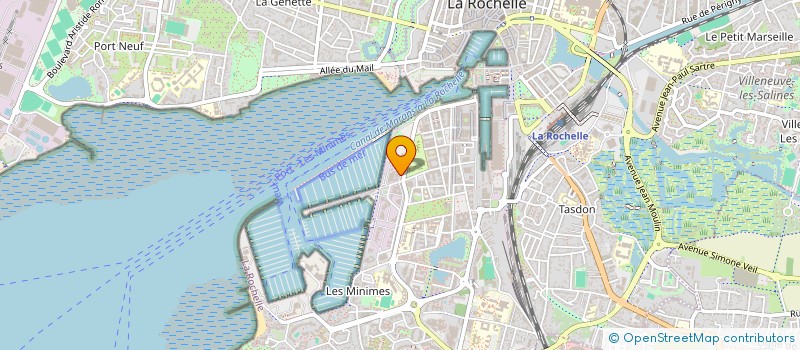 localisation de l'entreprise MADAME PATRICIA CARNEIRO  LA ROCHELLE