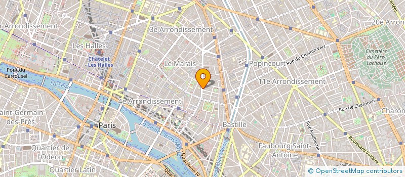 localisation de l'entreprise MADAME PATRICIA CASANUEVA CLAISSAC  PARIS