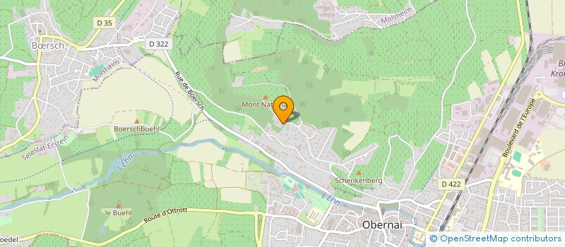 localisation de l'entreprise MADAME PATRICIA CATENNE  OBERNAI