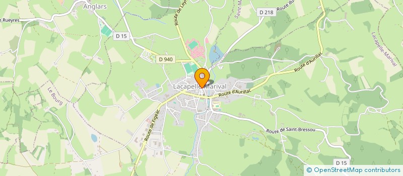 localisation de l'entreprise MADAME PATRICIA CAYROL  LACAPELLE-MARIVAL