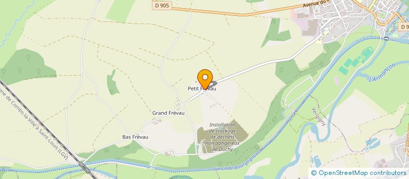 localisation de l'entreprise MADAME PATRICIA CHABLE  VERGIGNY