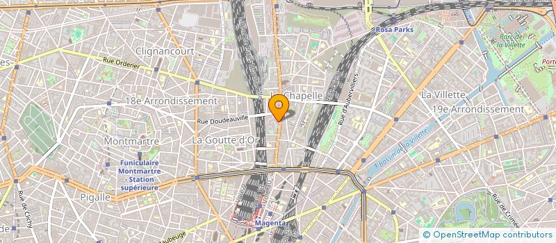 localisation de l'entreprise MADAME PATRICIA CHAIBRIANT  PARIS