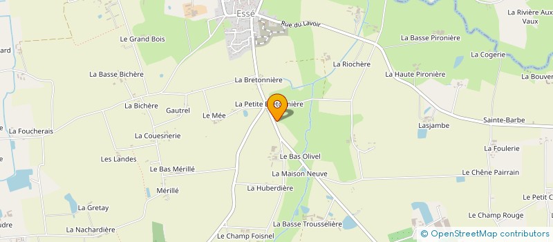 localisation de l'entreprise MADAME PATRICIA CHAIGNEAU à CHANTELOUP