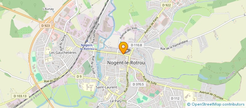 localisation de l'entreprise MADAME PATRICIA CHAMBRIER à NOGENT-LE-ROTROU