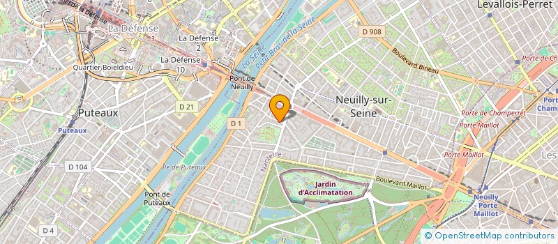 localisation de l'entreprise MADAME PATRICIA CHAMUSSY à NEUILLY SUR SEINE