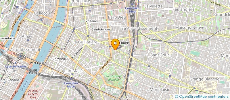 localisation de l'entreprise MADAME PATRICIA CHANAVAT  LYON