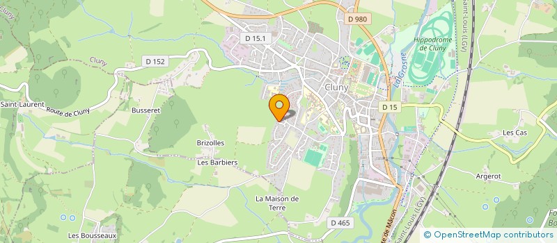 localisation de l'entreprise MADAME PATRICIA CHAPART  CLUNY