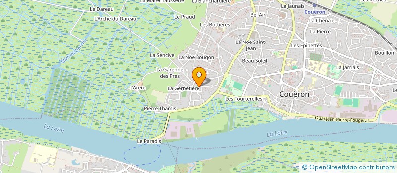 localisation de l'entreprise MADAME PATRICIA CHAPRON  COUERON