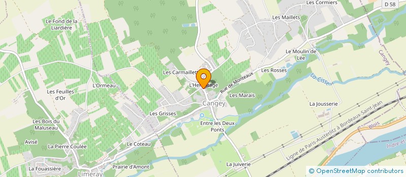localisation de l'entreprise MADAME PATRICIA CHARRON à CANGEY