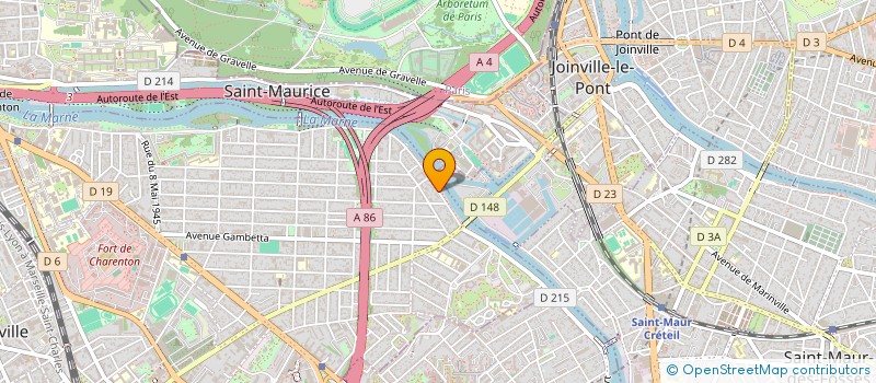 localisation de l'entreprise MADAME PATRICIA CHASTELLIER à MAISONS-ALFORT