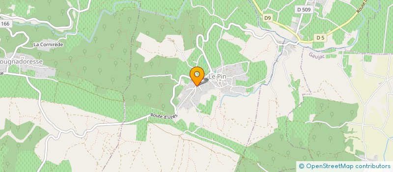 localisation de l'entreprise MADAME PATRICIA CHATELAIN  LE PIN