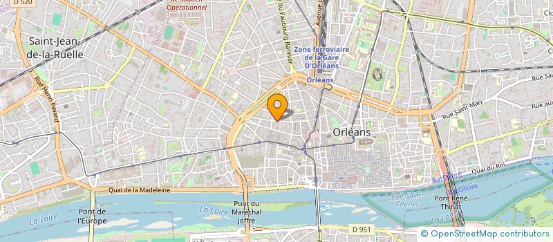 localisation de l'entreprise MADAME PATRICIA CHAUVIN à ORLEANS
