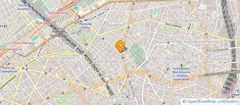 localisation de l'entreprise MADAME PATRICIA CHEN  PARIS