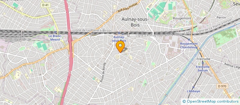 localisation de l'entreprise MADAME PATRICIA CHERRIFFA à AULNAY-SOUS-BOIS