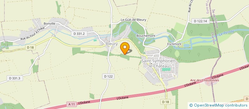 localisation de l'entreprise MADAME PATRICIA CHEVALLIER à AUNEAU-BLEURY-SAINT-SYMPHORIEN