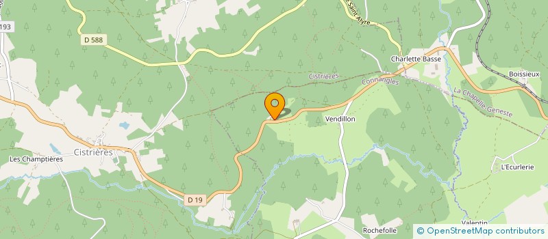 localisation de l'entreprise MADAME PATRICIA CHEVALLIER  CONNANGLES