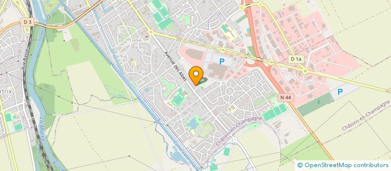 localisation de l'entreprise MADAME PATRICIA CLAUDINE PLESTANT à CHALONS-EN-CHAMPAGNE