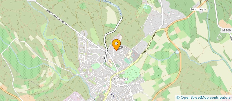 localisation de l'entreprise MADAME PATRICIA CLAUSSE  CASTRIES