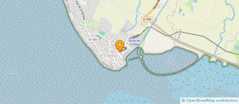 localisation de l'entreprise MADAME PATRICIA CLEVERS à LE CROTOY