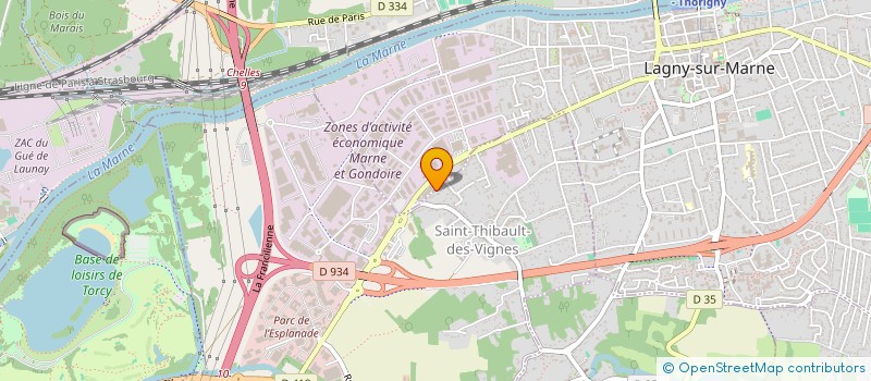 localisation de l'entreprise MADAME PATRICIA COLAS  SAINT-THIBAULT-DES-VIGNES