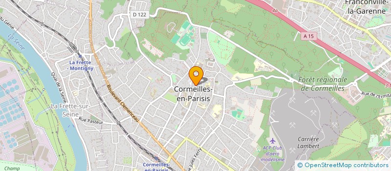 localisation de l'entreprise MADAME PATRICIA COLAS  CORMEILLES-EN-PARISIS