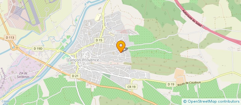 localisation de l'entreprise MADAME PATRICIA COLOMBO  LANCON-PROVENCE
