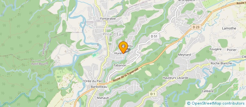 localisation de l'entreprise MADAME PATRICIA COMTE à PETIT-BOURG