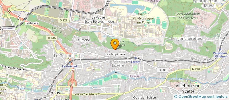 localisation de l'entreprise MADAME PATRICIA CONORD à PALAISEAU