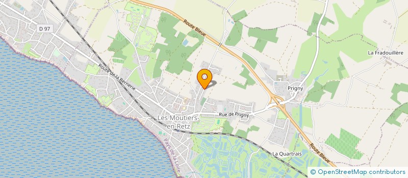 localisation de l'entreprise MADAME PATRICIA CONSTANT  LES MOUTIERS-EN-RETZ