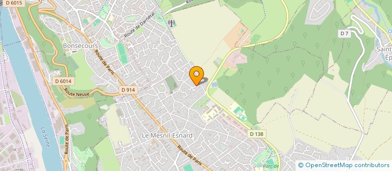 localisation de l'entreprise MADAME PATRICIA CONSTANTINIDES  LE MESNIL-ESNARD