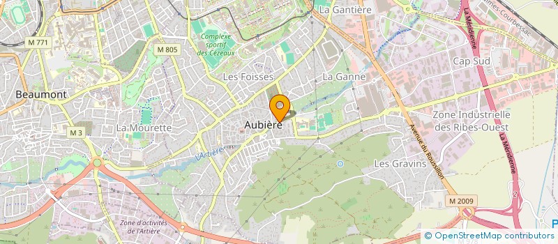 localisation de l'entreprise MADAME PATRICIA CONTAL à AUBIERE