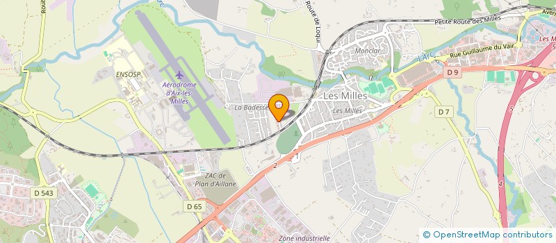 localisation de l'entreprise MADAME PATRICIA CONTI  AIX-EN-PROVENCE