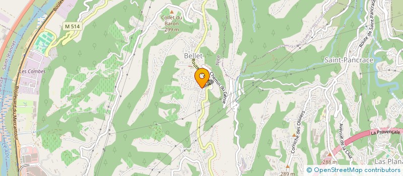 localisation de l'entreprise MADAME PATRICIA COTTE  CANNES