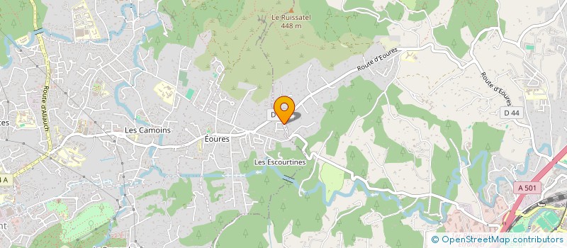 localisation de l'entreprise MADAME PATRICIA CROS  MARSEILLE 11EME