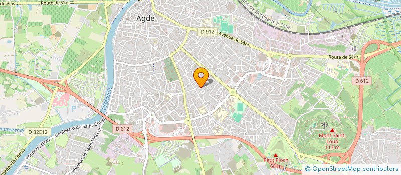localisation de l'entreprise MADAME PATRICIA DA LUZ GALLEGO à AGDE