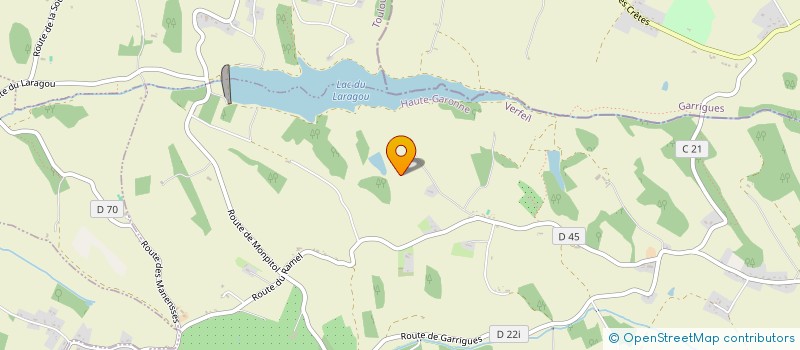 localisation de l'entreprise MADAME PATRICIA DARD  VERFEIL