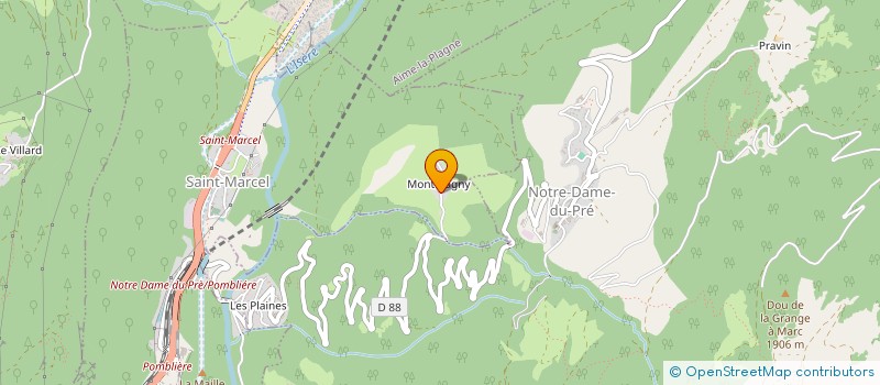 localisation de l'entreprise MADAME PATRICIA DARDENNE  SAINT-MARCEL