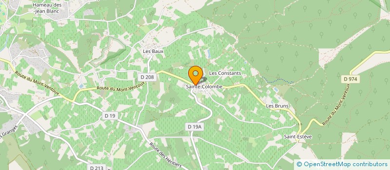 localisation de l'entreprise MADAME PATRICIA DAUBERTE à BEDOIN