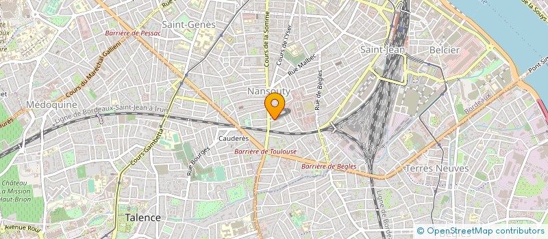 localisation de l'entreprise MADAME PATRICIA DAVANZO à BORDEAUX