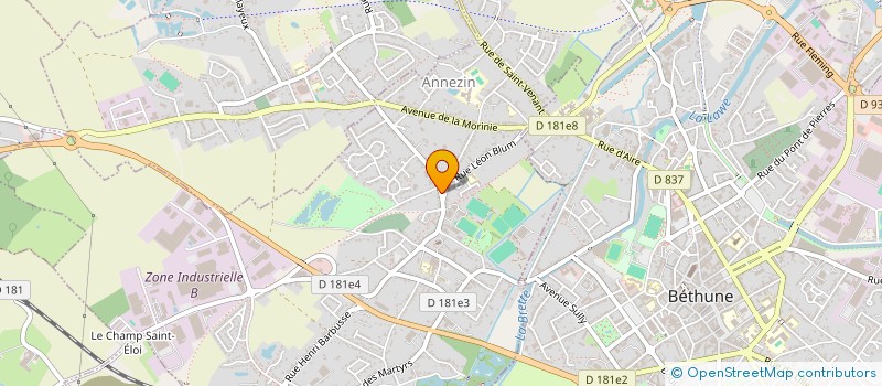 localisation de l'entreprise MADAME PATRICIA DAVERTON  ANNEZIN