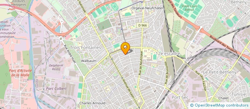 localisation de l'entreprise MADAME PATRICIA DE GOSTOWSKI à REIMS