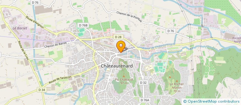 localisation de l'entreprise MADAME PATRICIA DE LINO QUINTAS  CHATEAURENARD