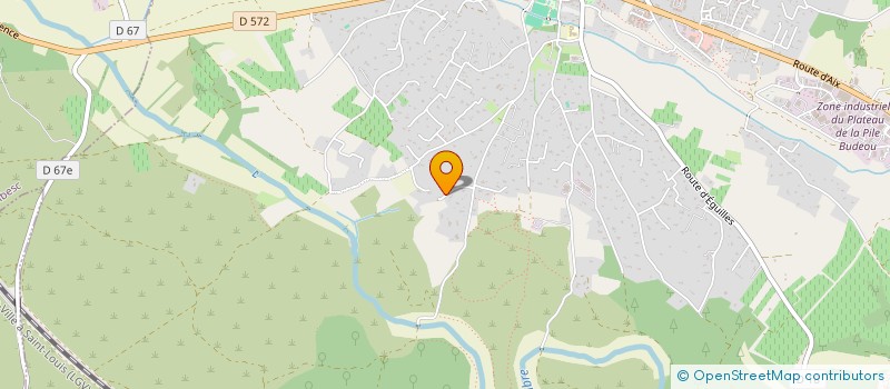 localisation de l'entreprise MADAME PATRICIA DE SANTIS  SAINT-CANNAT