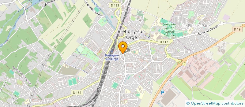 localisation de l'entreprise MADAME PATRICIA DE SOUSA SILVA à BRETIGNY-SUR-ORGE