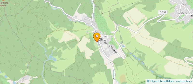 localisation de l'entreprise MADAME PATRICIA DE WYNDT  MASEVAUX-NIEDERBRUCK