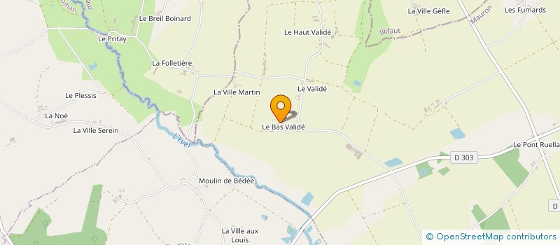 localisation de l'entreprise MADAME PATRICIA DEBUIRRE à MAURON