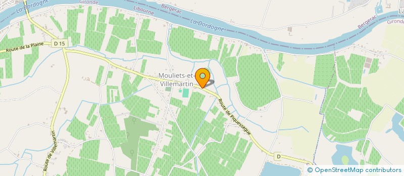 localisation de l'entreprise MADAME PATRICIA DEFOULOUNOUX  MOULIETS-ET-VILLEMARTIN