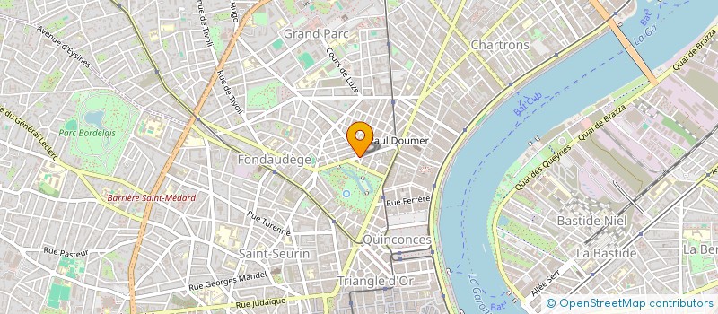 localisation de l'entreprise MADAME PATRICIA DELANNOY à BORDEAUX