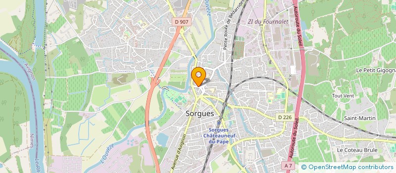localisation de l'entreprise MADAME PATRICIA DELAUTAL à SORGUES